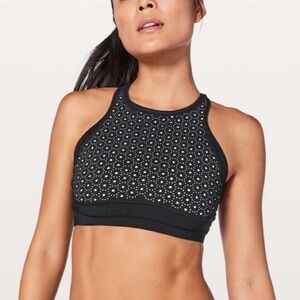 Lululemon Colour Me Quick Bra Black / White